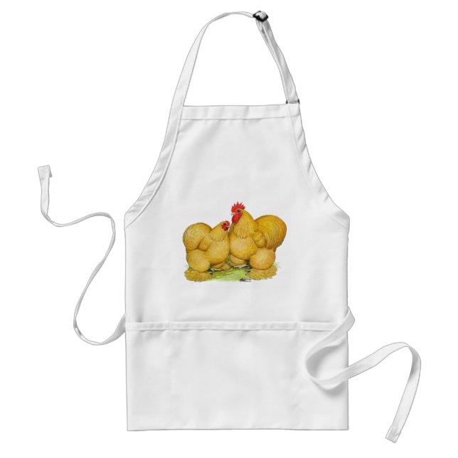 Cochins Buff Pair Standard Apron (Front)