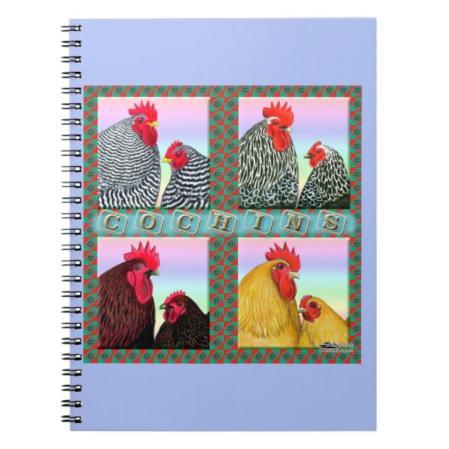 Cochins Four Colours Notebook (Front)
