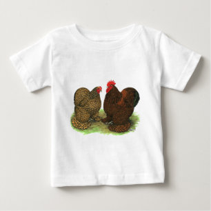 Cochins: Golden-laced Baby T-Shirt