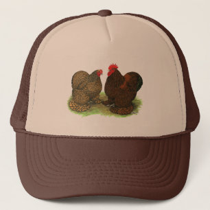 Cochins: Golden-laced Trucker Hat
