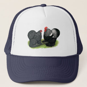 Cochins:  Silver-penciled Trucker Hat