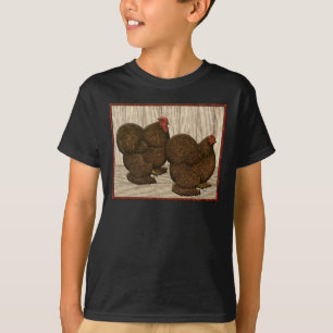 Cochins: Textured Red Bantams T-Shirt