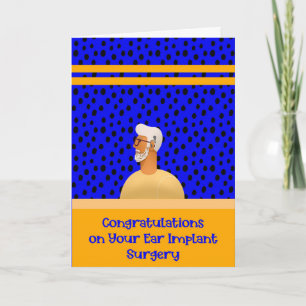Cochlear Ear Implant Surgery Card