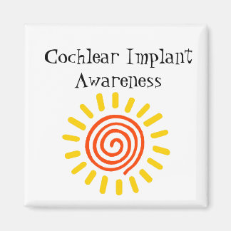 Cochlear Implant Awareness Magnet
