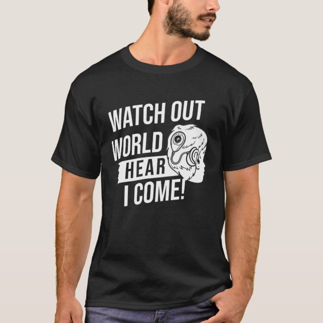 Cochlear Implant  Deaf Awareness T-Shirt (Front)