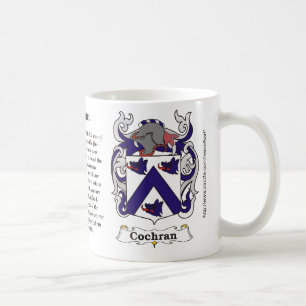 Cochran Family Coat of Arms mug