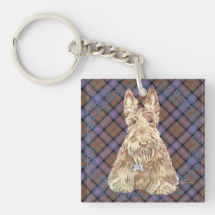 Cochran Tartan Scottie Key Ring