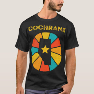 Cochrane Alberta Canada Vintage Distressed Souveni T-Shirt