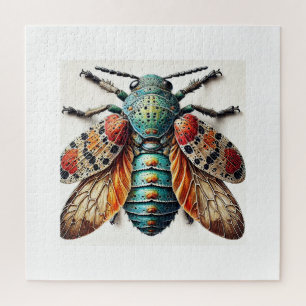 Cochylidia Insect 170724IREF212 - Watercolor Jigsaw Puzzle