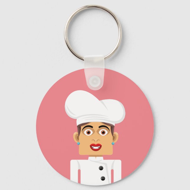Cocinera Key Ring (Front)