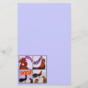 Cock-A-Doodle-Doo! Stationery
