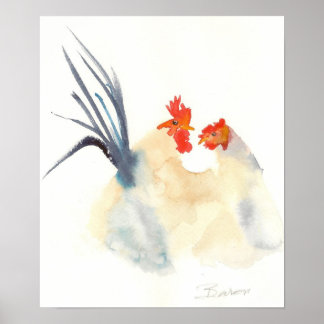 Cocka-doodle-dear Poster