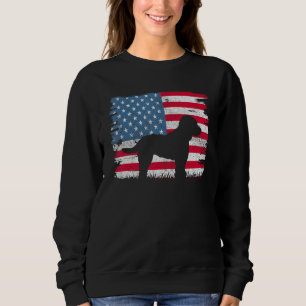 Cockapoo American Flag USA 4th of July Men Women B Sweatshirt