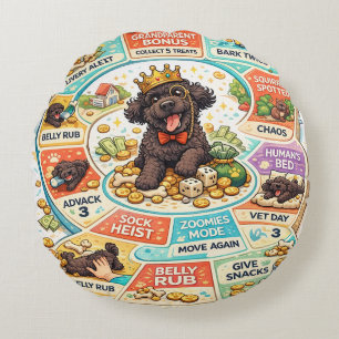 Cockapoo Board Game Cushion   Funny Dog Gift