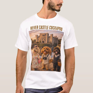 Cockapoo Castle T Shirt Hever Gift