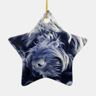 Cockapoo Ceramic Ornament