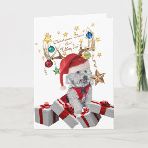Cockapoo Christmas Cheer & Fun Holiday Card