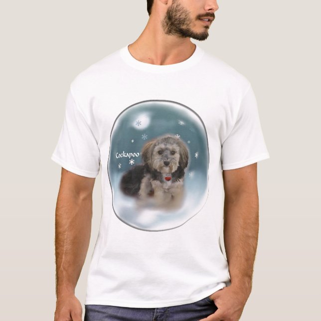 Cockapoo Christmas Gifts T-Shirt (Front)