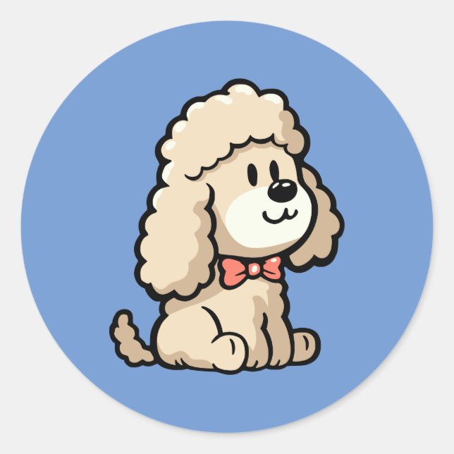 Cockapoo Classic Round Sticker (Front)