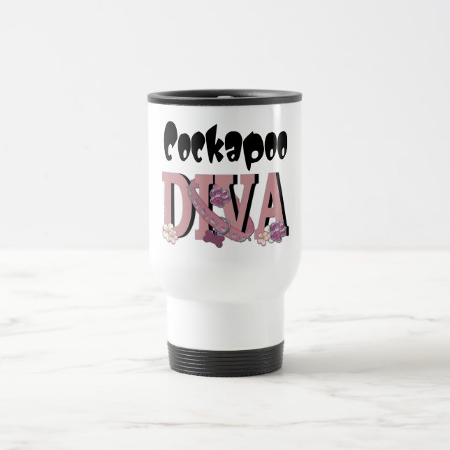 Cockapoo DIVA Travel Mug (Center)