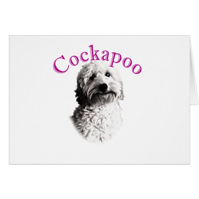 Cockapoo Dog (Front Horizontal)