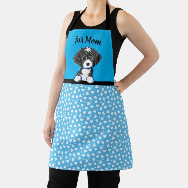 Cockapoo dog All-Over Print Apron (Insitu)