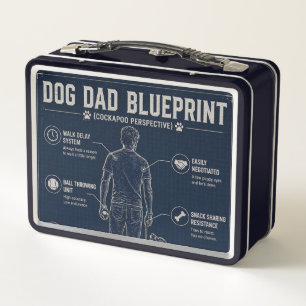 Cockapoo Dog Dad Lunch Box