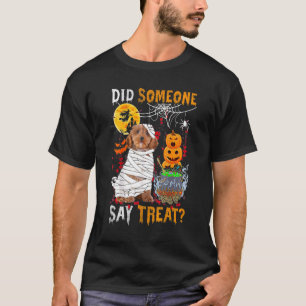 Cockapoo Dog Halloween Did Someone Say Treat T-Shirt
