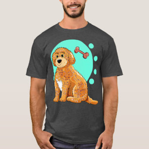 Cockapoo Dog Illustration T-Shirt