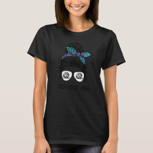 Cockapoo Dog mum messy bun 1 T-Shirt