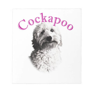 Cockapoo Dog Notepad