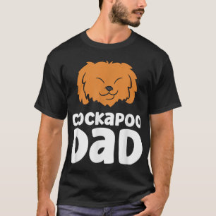 Cockapoo Dog Papa Cockapoo Dad  T-Shirt