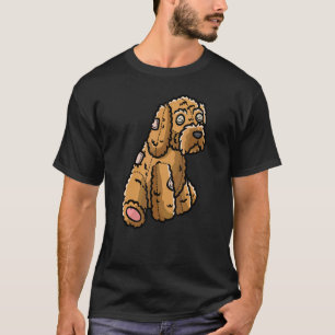 Cockapoo Dog Spoodle Stuffed Animal Design T-Shirt