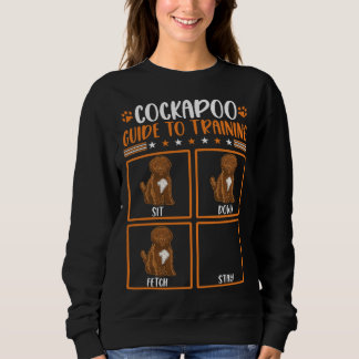 Cockapoo Guide to training Sweatshirt