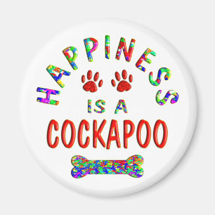 Cockapoo Happiness Magnet
