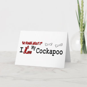 Cockapoo (I Love) Greeting Card