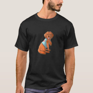 Cockapoo I Love Mum Tattoo Dog   Mother's Day T-Shirt