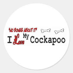 Cockapoo (I Love) Sticker