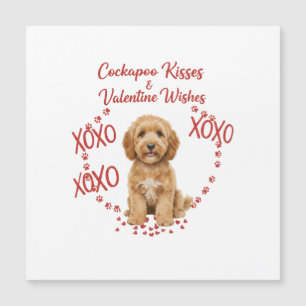 Cockapoo Kisses Valentine Wishes Dog Lover