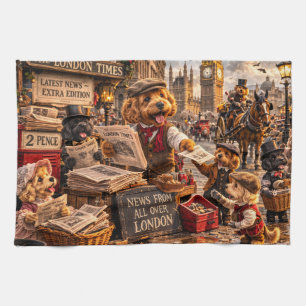 Cockapoo London Wall Art – Vintage Tea Towel