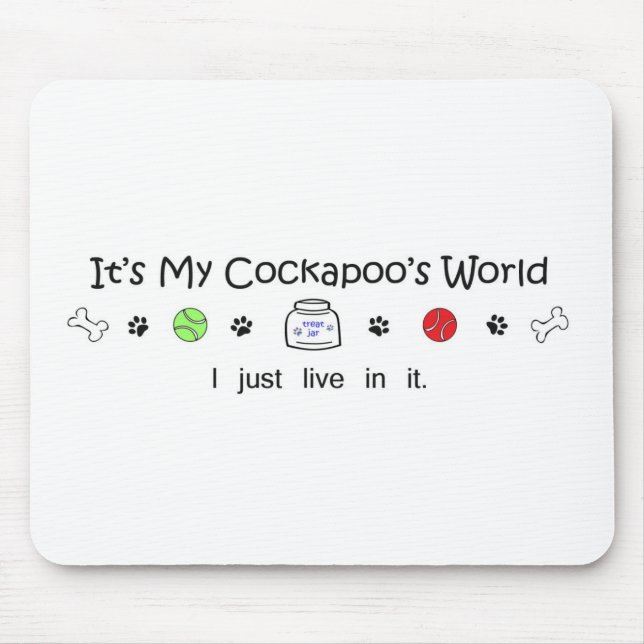 Cockapoo Mouse Pad (Front)