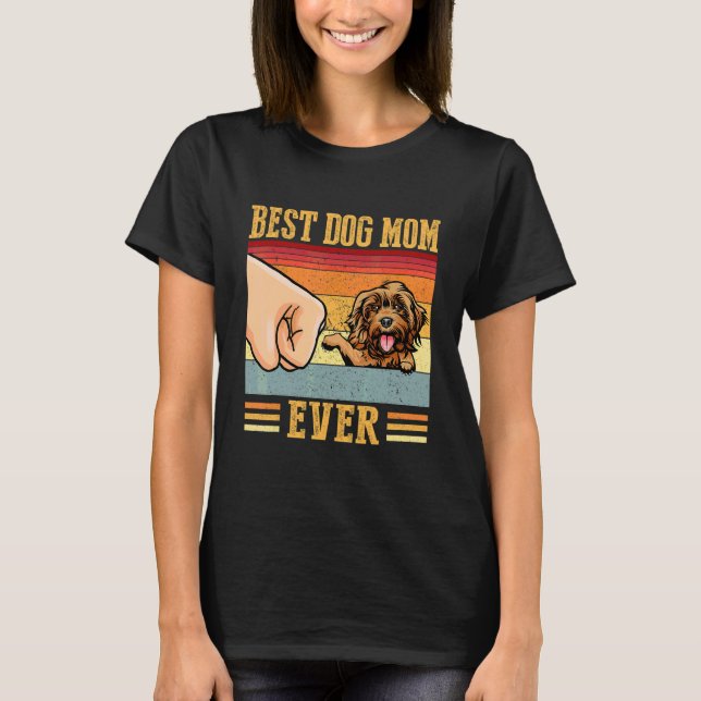 Cockapoo Mum Best Dog Mum Ever T-Shirt (Front)