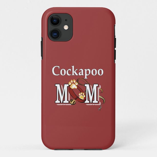 Cockapoo Mum Gifts Case-Mate iPhone Case (Back)