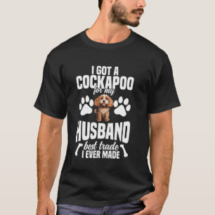 Cockapoo Owner Puppy Lover Best Trade Enthusiast D T-Shirt