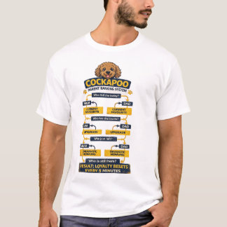 Cockapoo Owner Ranking System Funny Shirt