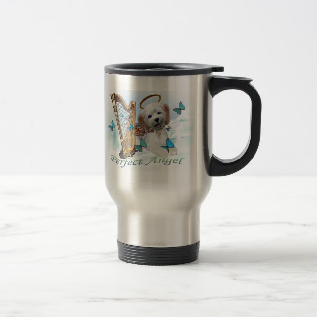Cockapoo Perfect Angel Merchandise Travel Mug (Right)