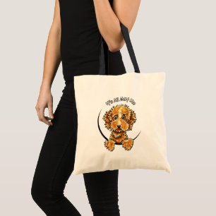 Cockapoo Tan IAAM Tote Bag