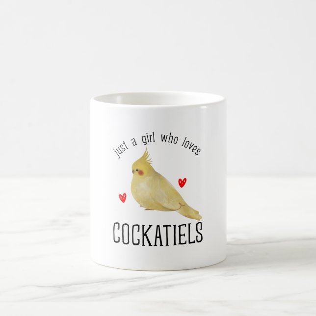 Cockatiel Coffee Mug (Center)