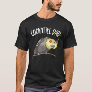 Cockatiel Dad Funny Bird Lover Men T-Shirt