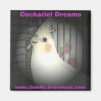 Cockatiel Dreams magnet